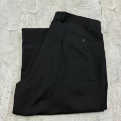 ハ*ト様 ローレンラルフローレン　2タック　ワイド　スラックス　古着　ブラックのサムネイル