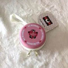 くまモン KUMAMOTO 丸型ポーチ 小銭入れ 丸型 小物入れ
