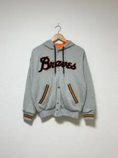 美品 DIESEL リバーシブルスタジャン スウェット ナイロン y2k