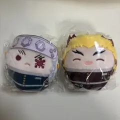 鬼滅の刃 ぬいぐるみ ふわコロりん　6 宇髄天元　煉獄杏寿郎