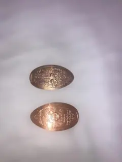 ディズニー スーベニアメダル2個セット