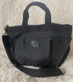 Folna フォルナ　2WAY ミニトートバッグ　ブラックのサムネイル