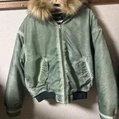 JUNGLE STORM MA-1ファージャケット Lサイズ