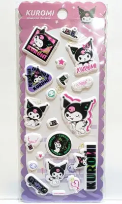 【1点限り】クロミ　マシュマロシール　サンリオ公式　海外限定