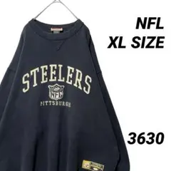 90s NFL ORIGINALS スティーラーズ ヴィンテージ スウェット 黒