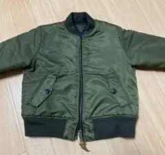 美品★ BREEZE 100cm MA-1ジャケット　リバーシブル
