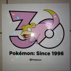 ポケモン 30周年記念 ステッカー　ガラル　ヤドンのサムネイル
