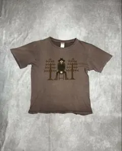 ナンバーナイン 02aw ジョージ期 ギター Tシャツ 3 ブラウン 1965