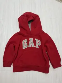 GAP 赤 フード付きトレーナー 18-24ヶ月
