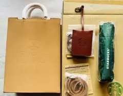 スターバックス マイカスタマイズジャーニーセット レザートート・アンブレラ