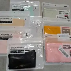 【新品ショーツ】シームレス　綿　8枚セット