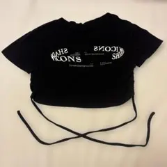 SHADOW ICONS ロゴ 半袖 トップス ブラック
