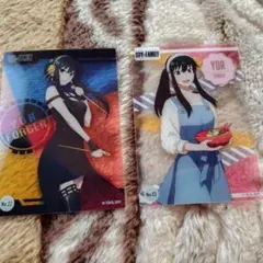 スパイファミリー クリアカード ヨル・フォージャー 2枚セット