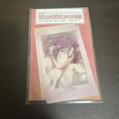 Free! クリアステッカーセットB 松岡凛 山崎宗介 桐嶋郁弥 椎名旭