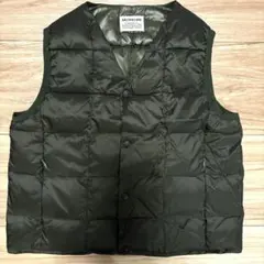 新品同様！ARCH&LINE TAION ダウンベスト 110㎝　オリーブカラー