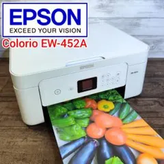 【動作良好】EPSON カラープリンター Colorio EW-452A