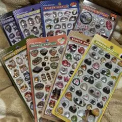 【正規品】ボンボンドロップシール 和柄 ８枚