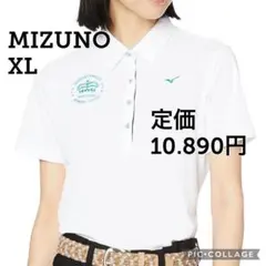 ミズノ ゴルフウェア 半袖シャツ ポロ衿 ソーラーカット クーリング素材
