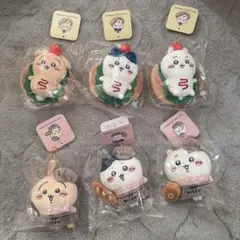 ちいかわベーカリー　スタッフさんなマスコット　サンドなマスコット　6点セット