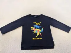 moujonjon 長袖Tシャツ 恐竜柄