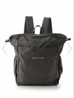 ジェラートピケ　2way マザーズバッグ