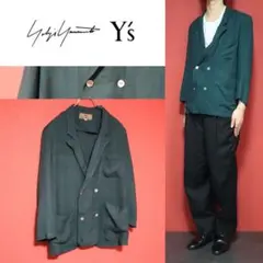 Y's ワイズ ヨウジヤマモト ジャケット グレー 変形 半袖 - メルカリ