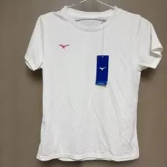 ミズノ　ナビドライ　Tシャツ　ホワイト　Sサイズ