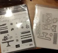 未使用♡ Cake Celebrationsスタンプとダイセットスタンピンアップのサムネイル
