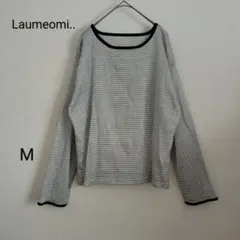 Laumeomi.. ボーダー ロングスリーブTシャツ トップス M 春
