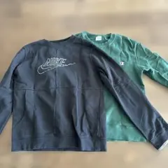 Nike & Champion トレーナーセット
