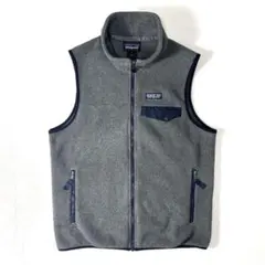 美品 patagonia シンチラ フリース ベスト グレー 25500FA16