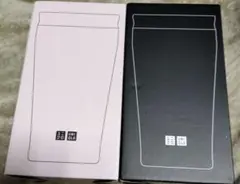 UNIQLO ノベルティステンレスボトル ブラック 、ピンク2個セット