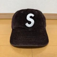 Supreme Corduroy S Logo 6-Panel 24aw