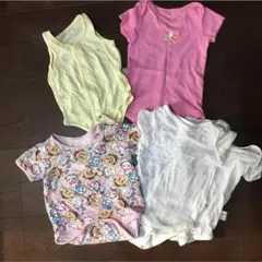 夏用 肌着 ロンパース 5枚セット