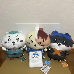 僕のヒーローアカデミア×ちいかわ めちゃもふぐっとぬいぐるみ 3種セット&おまけ