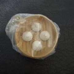 鼎泰豊 ミニチュアチャームコレクション　ガチャ　　フード　あん入り小籠包