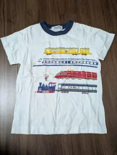 familiar 電車イラスト Tシャツ 120