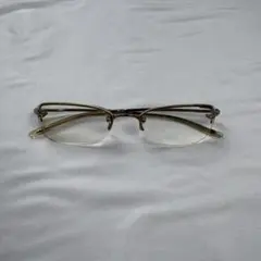 GUCCI halfrim 아이 glasses gold