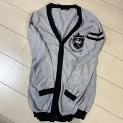 INGNI グレー ボタン付きカーディガン