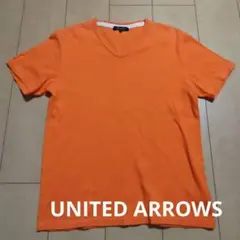 【UNITED ARROWS】メンズ　Tシャツ　オレンジ色
