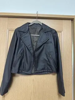 ライダースジャケット ブラウンM
