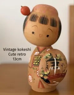 Sekiguchi Sansaku関口三作作ヴィンテージこけし19cm/225g - メルカリ