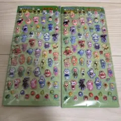 あつまれ どうぶつの森 ポケットステッカーワールド シール 2個