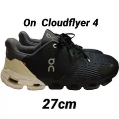 On オン Cloudflyer 4 Black×White 27cm
