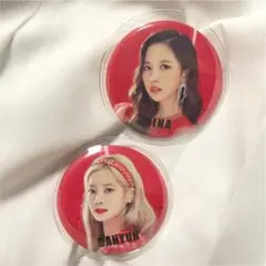TWICE 缶バッチ ダヒョン ミナ TWICELIGHTS