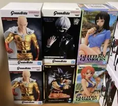 ワンピース 東京喰種 ワンパンマン ドラゴンボール等6点セット まとめ売りのサムネイル