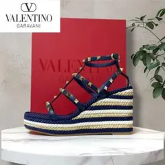 ⚫️ふみふみ様専用5/25購入予定⚫️新品VALENTINO 39 ウェッジソール