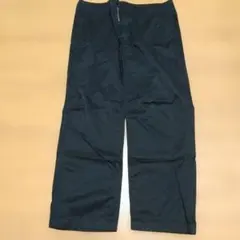 「中古品」GU 黒 ワイドパンツ 綿100% サイズ95