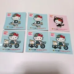 ヤマト運輸 ハローキティ 50周年記念 ステッカー 6枚セット