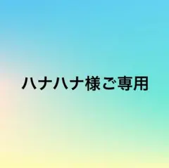 ハナハナ様ご専用出品